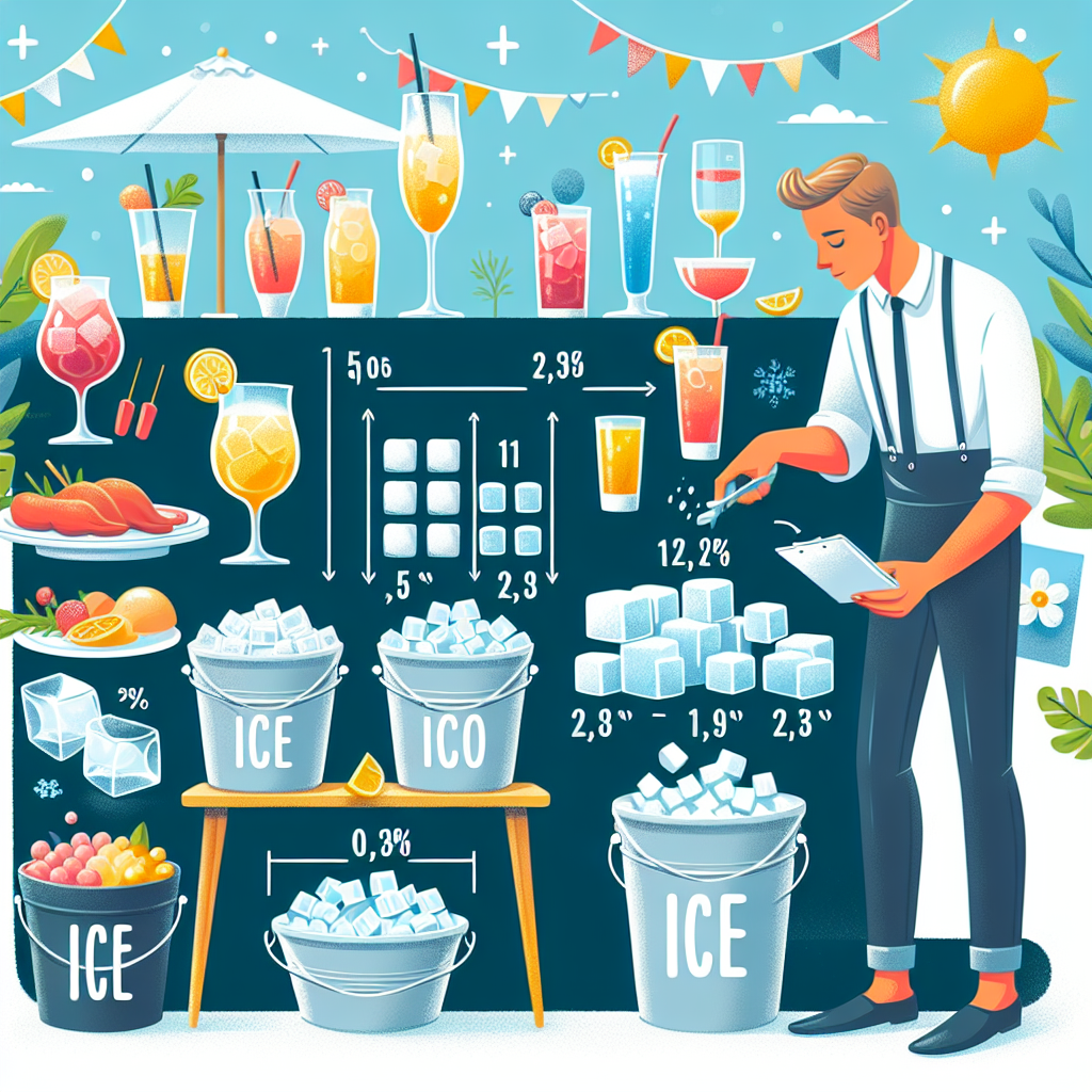 Lód na imprezę – jak zaplanować dostawę i ile lodu zamówić?