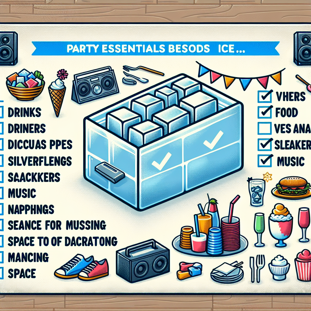 Checklist: Co warto mieć pod ręką oprócz lodu podczas obsługi imprezy? Checklist: Co warto mieć pod ręką oprócz lodu podczas obsługi imprezy?