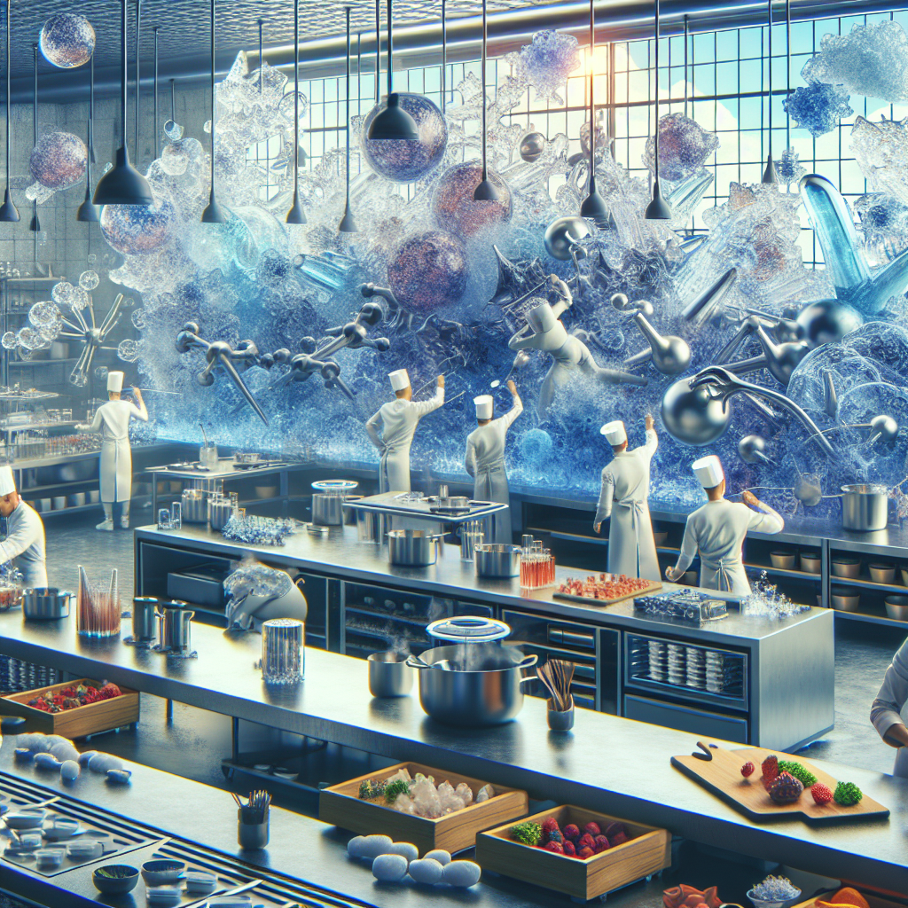 Lód w kuchni molekularnej – niecodzienne zastosowania