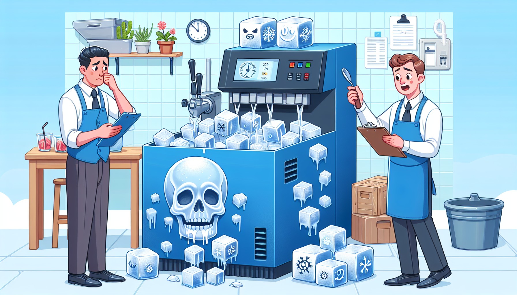 10 sygnałów, że Twoja kostkarka pracuje nieefektywnie (i kiedy przejść na outsourcing lodu)