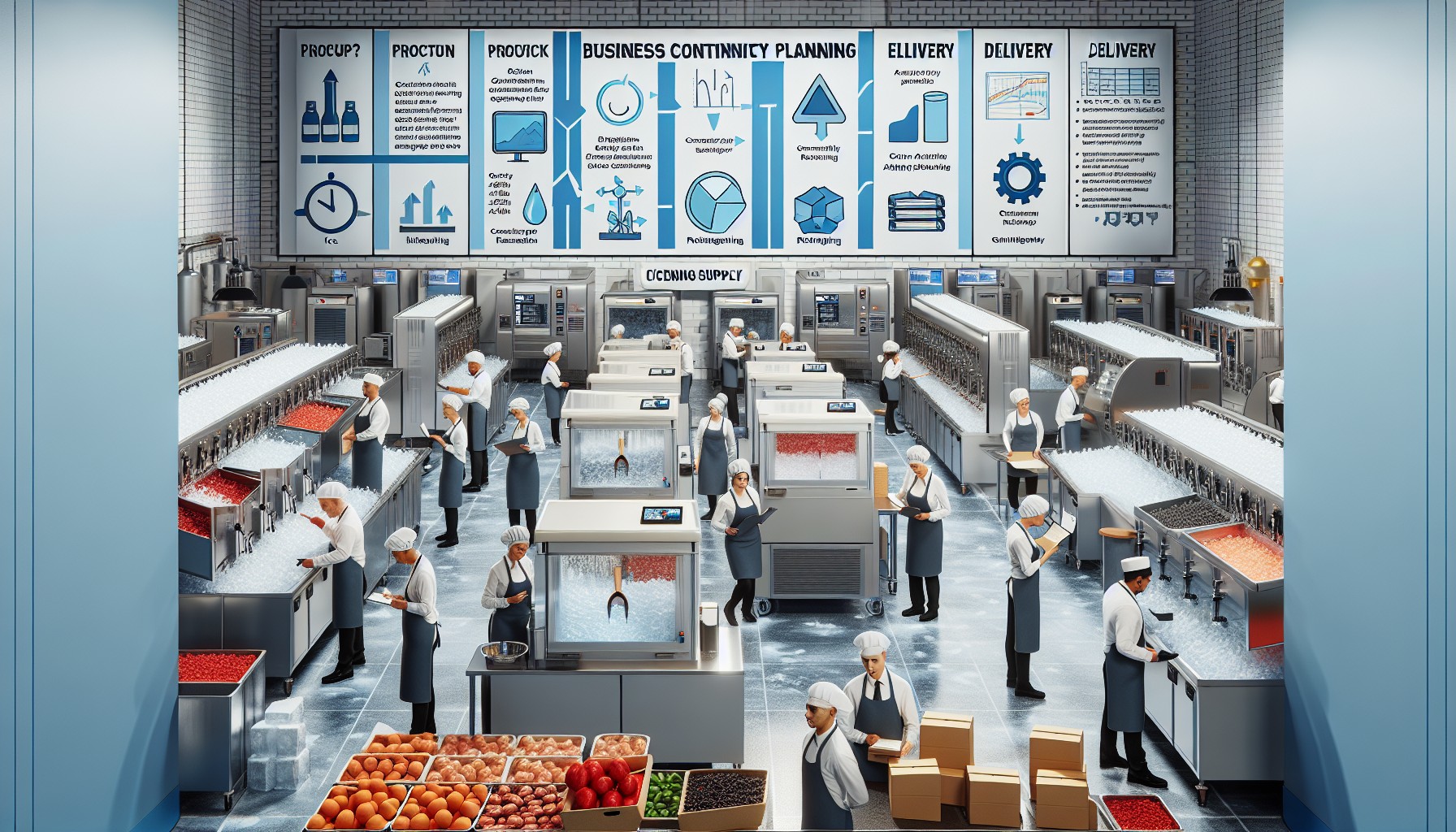 Plan ciągłości dostaw lodu 24/7 – scenariusze BCP dla gastronomii